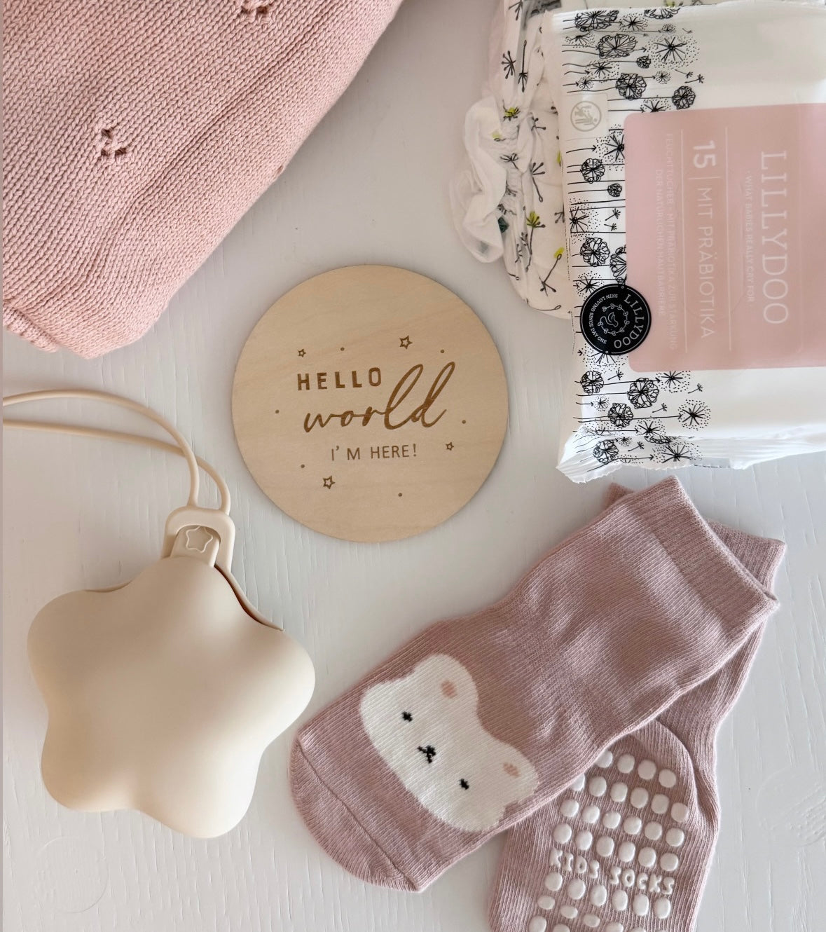 Baby Basket Small - Girl