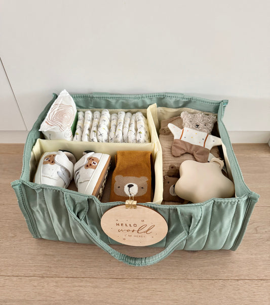 Baby Basket Large - I love you beary much